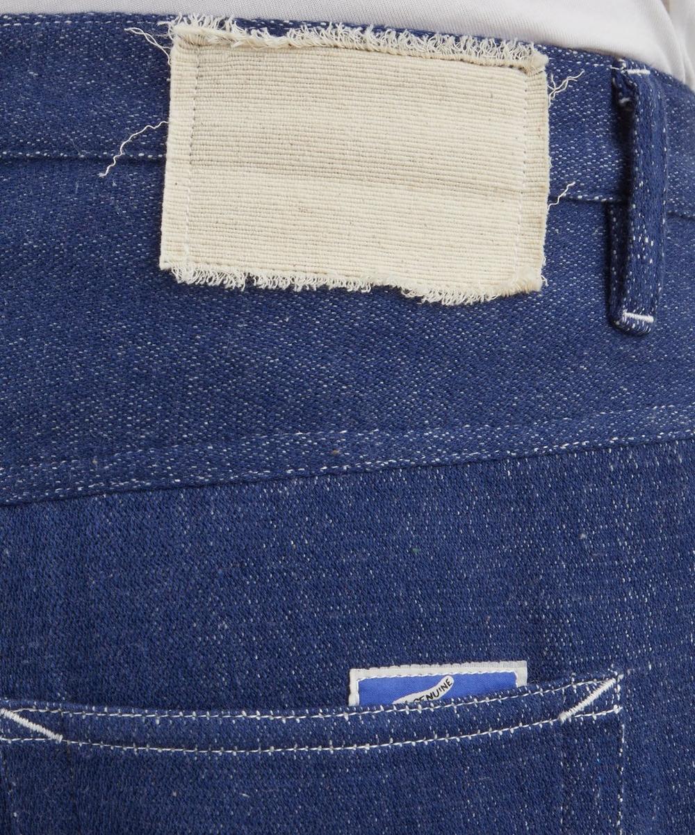 Liberty London STORY Mfg. Poetry Dark Denim Wide-Leg Jeans