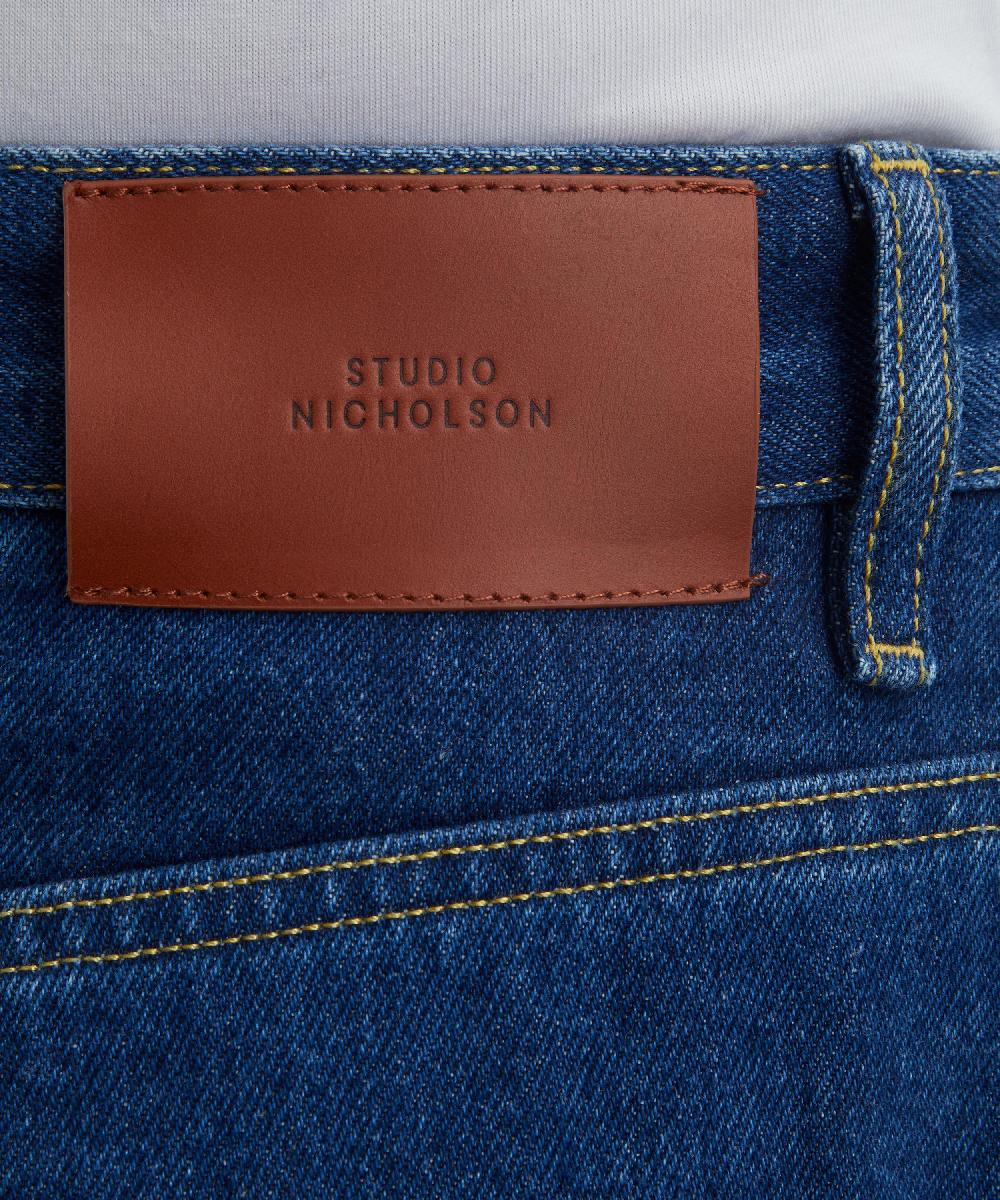 Liberty London Studio Nicholson Paulo Wide Denim Jeans
