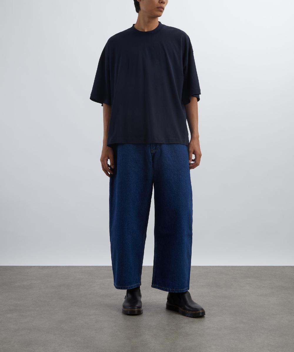 liberty london Studio Nicholson Paulo Wide Denim Jeans