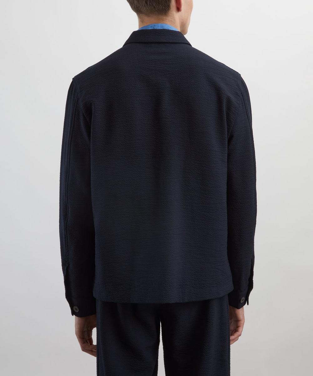 Liberty London Sunspel Lightweight Travel Wool Blazer