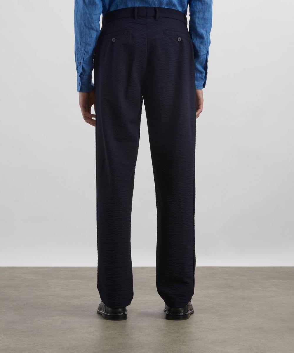 Liberty London Sunspel Lightweight Travel Wool Trousers