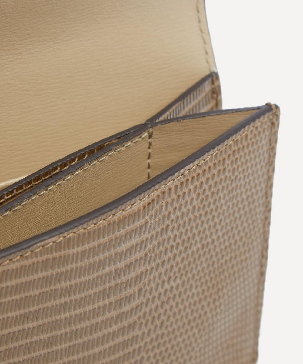 Liberty London Toteme T-Lock Lizard-Effect Leather Wallet