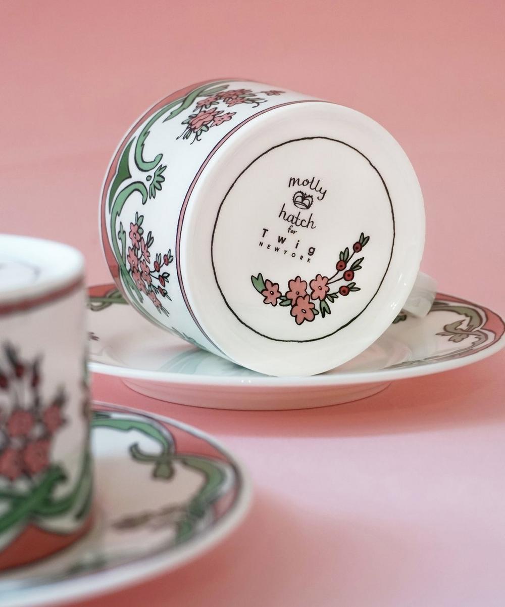 Liberty London Twig New York Always Marie Cup And Saucer