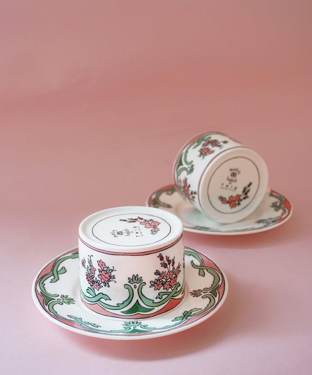 Liberty London Twig New York Always Marie Cup And Saucer