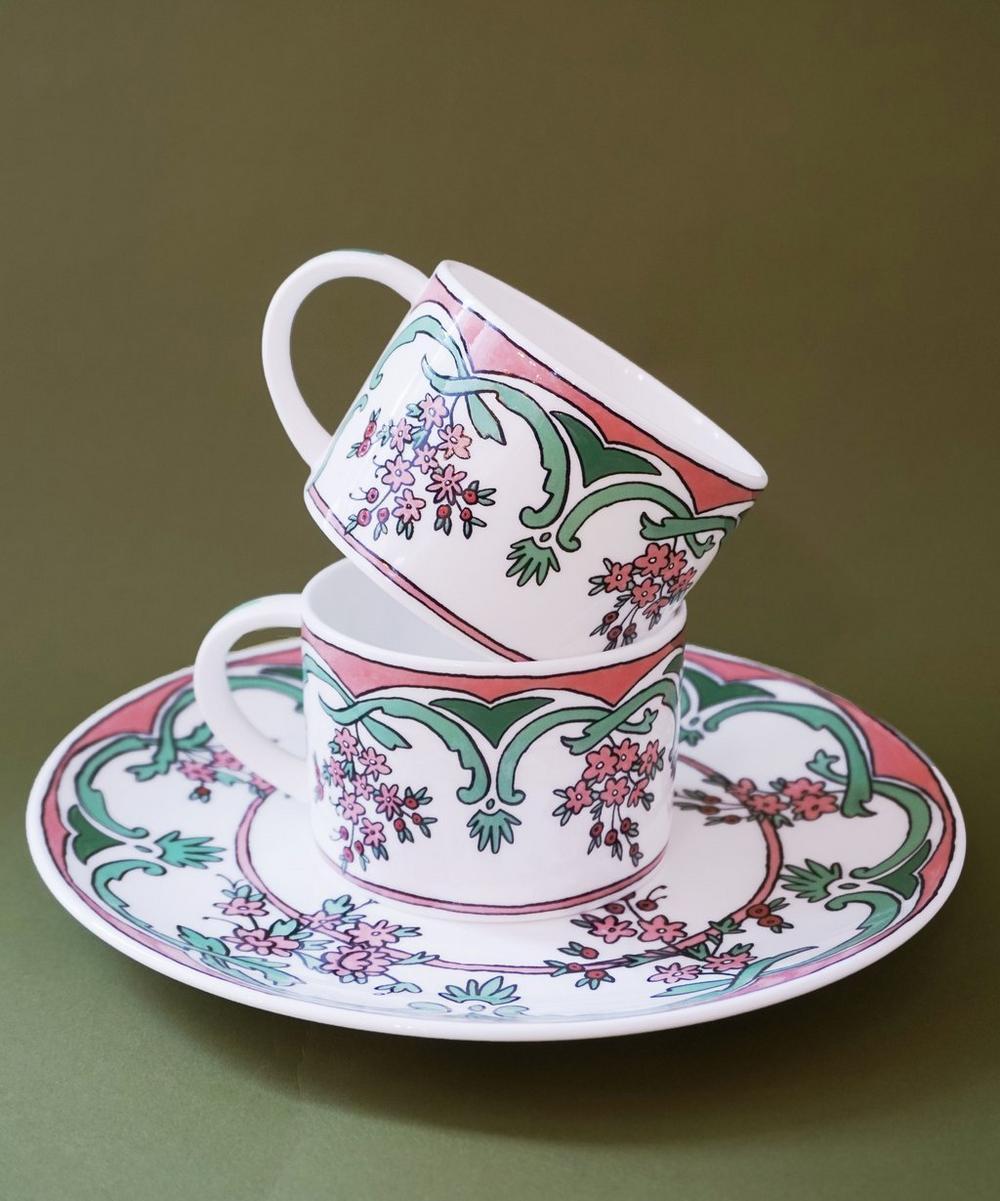 liberty london Twig New York Always Marie Cup and Saucer