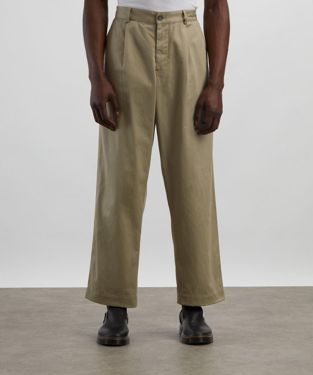 Liberty London Universal Works Duke StoneTwill Trousers