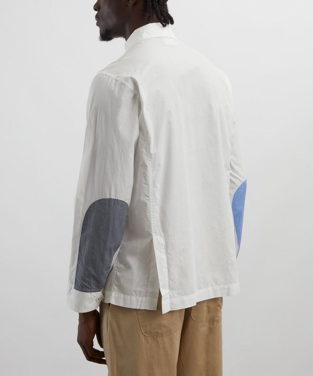 Liberty London Universal Works Ecru Poplin Cruiser Shirt