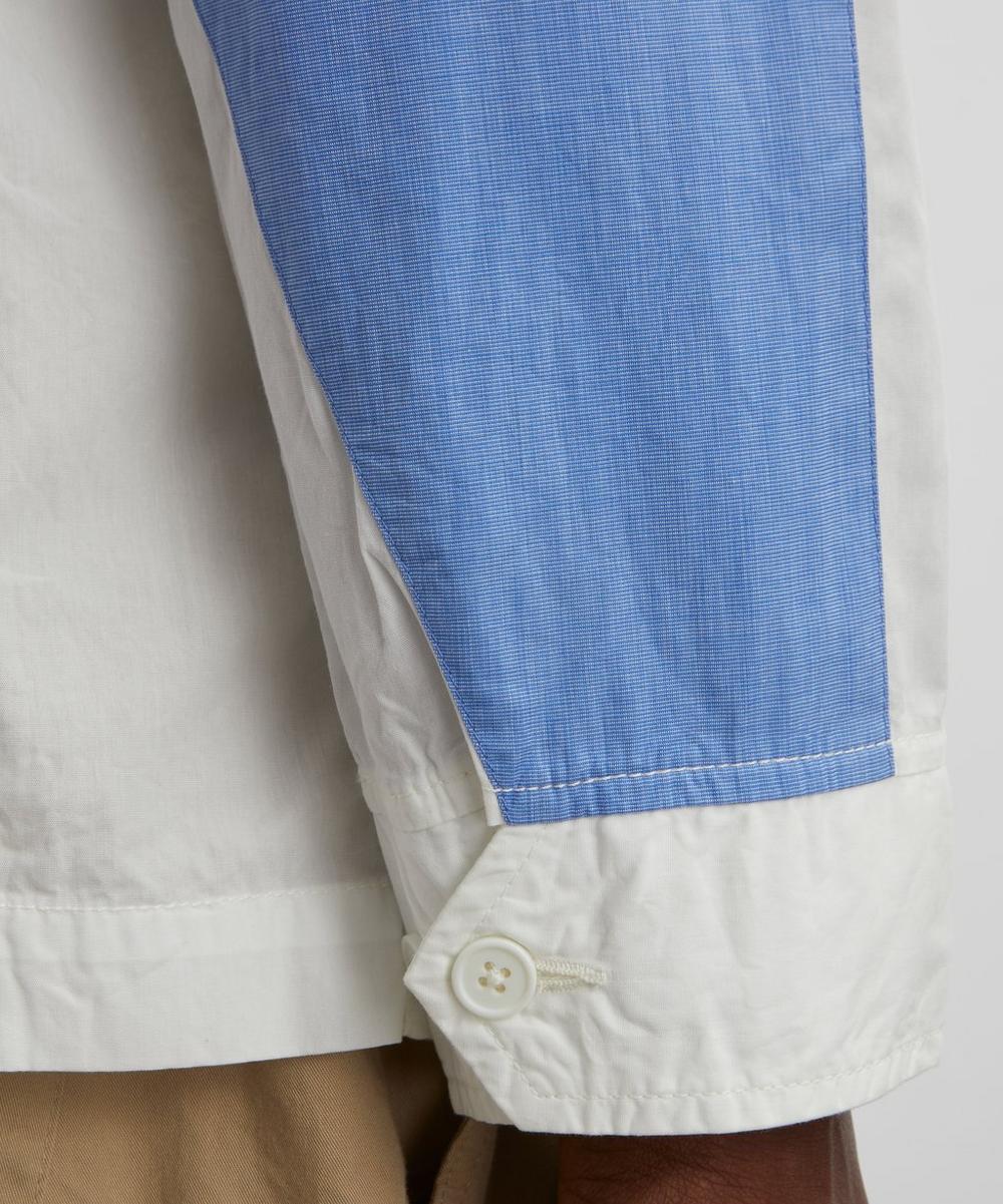 Liberty London Universal Works Ecru Poplin Cruiser Shirt