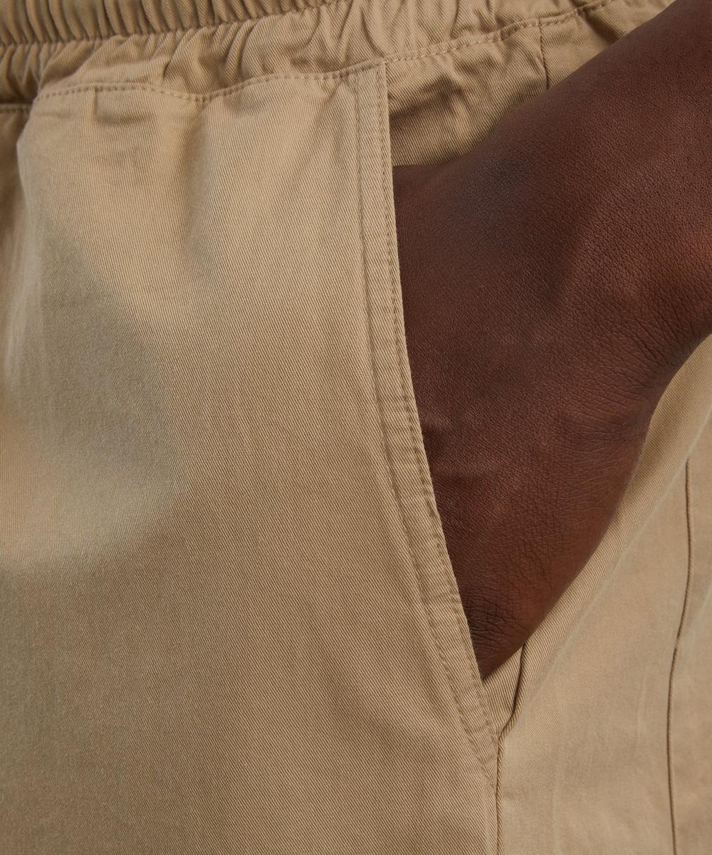 Liberty London Universal Works Sand Kelly Simple Shorts