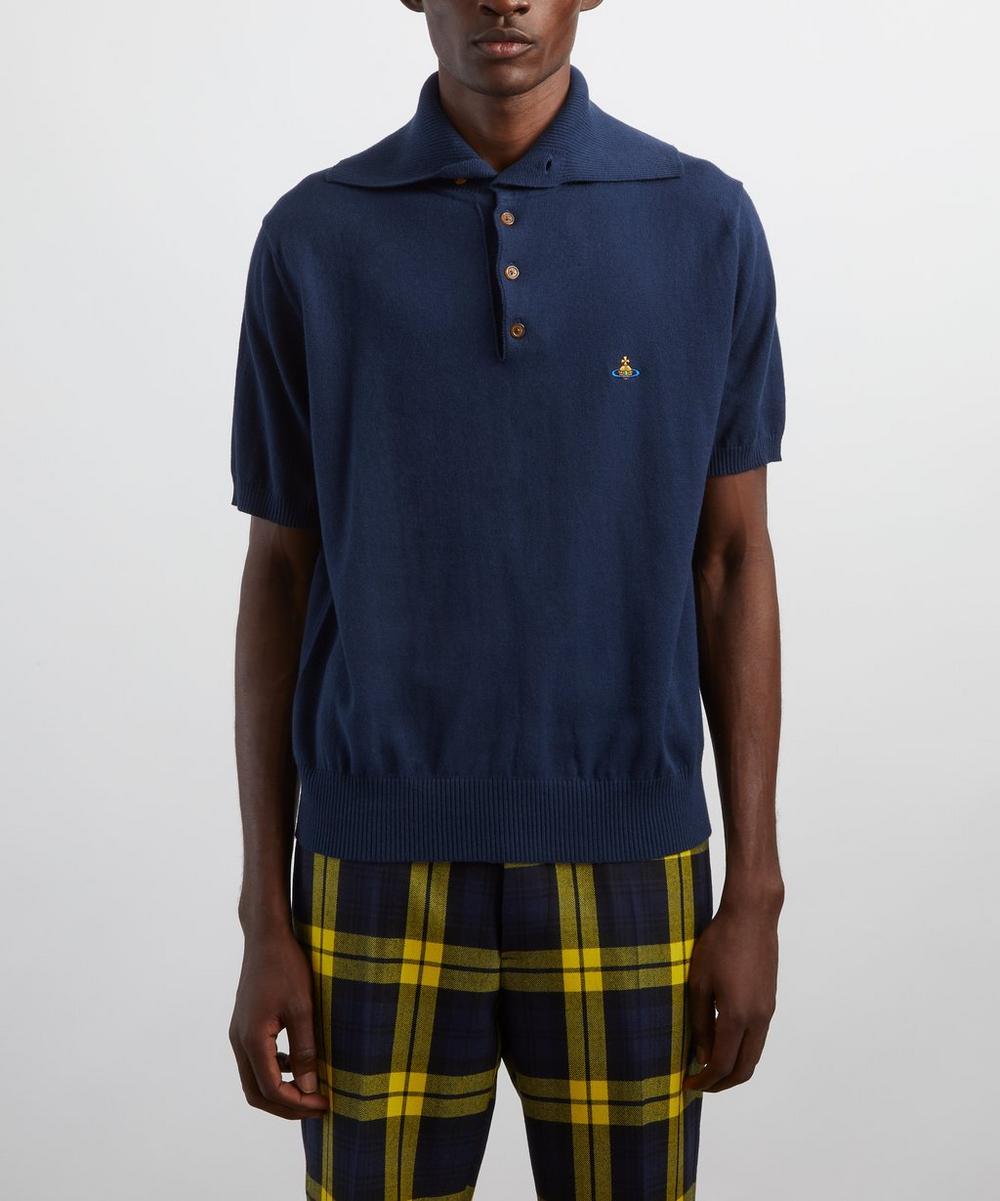 Liberty London Vivienne Westwood Alex Cotton Polo Shirt