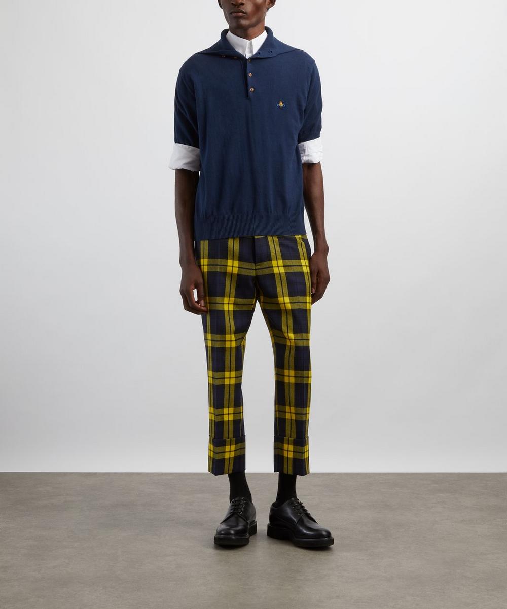 liberty london Vivienne Westwood Alex Cotton Polo Shirt