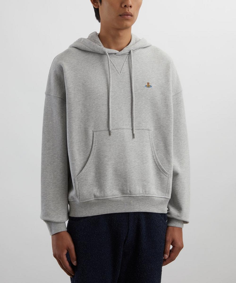 Liberty London Vivienne Westwood Ashton Grey Melange Hoodie