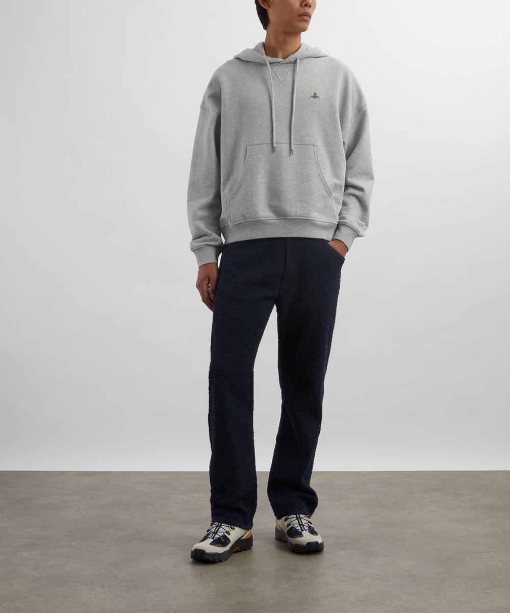 liberty london Vivienne Westwood Ashton Grey Melange Hoodie