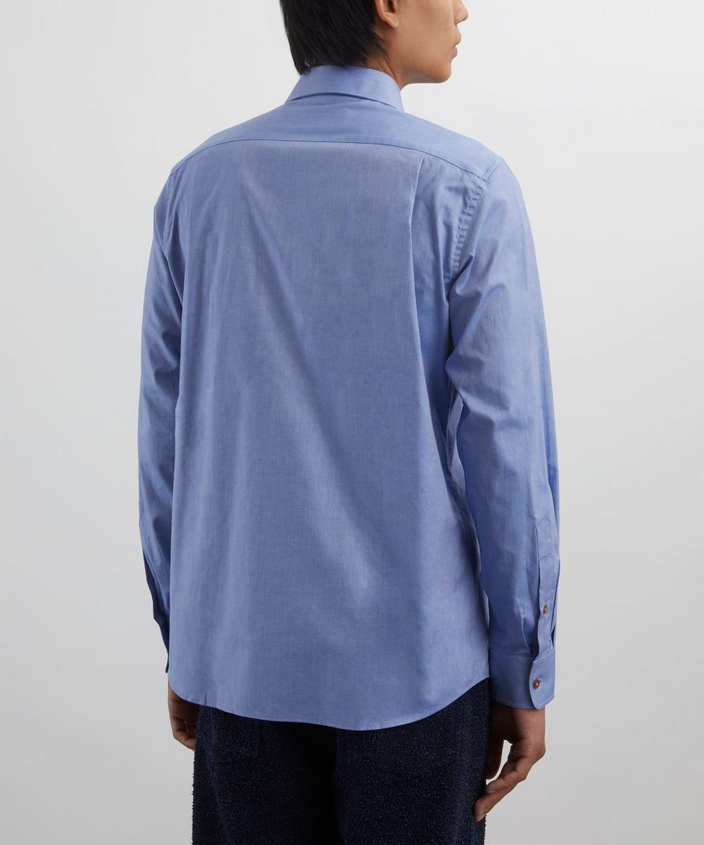 Liberty London Vivienne Westwood Blue Two-Button Krall Shirt