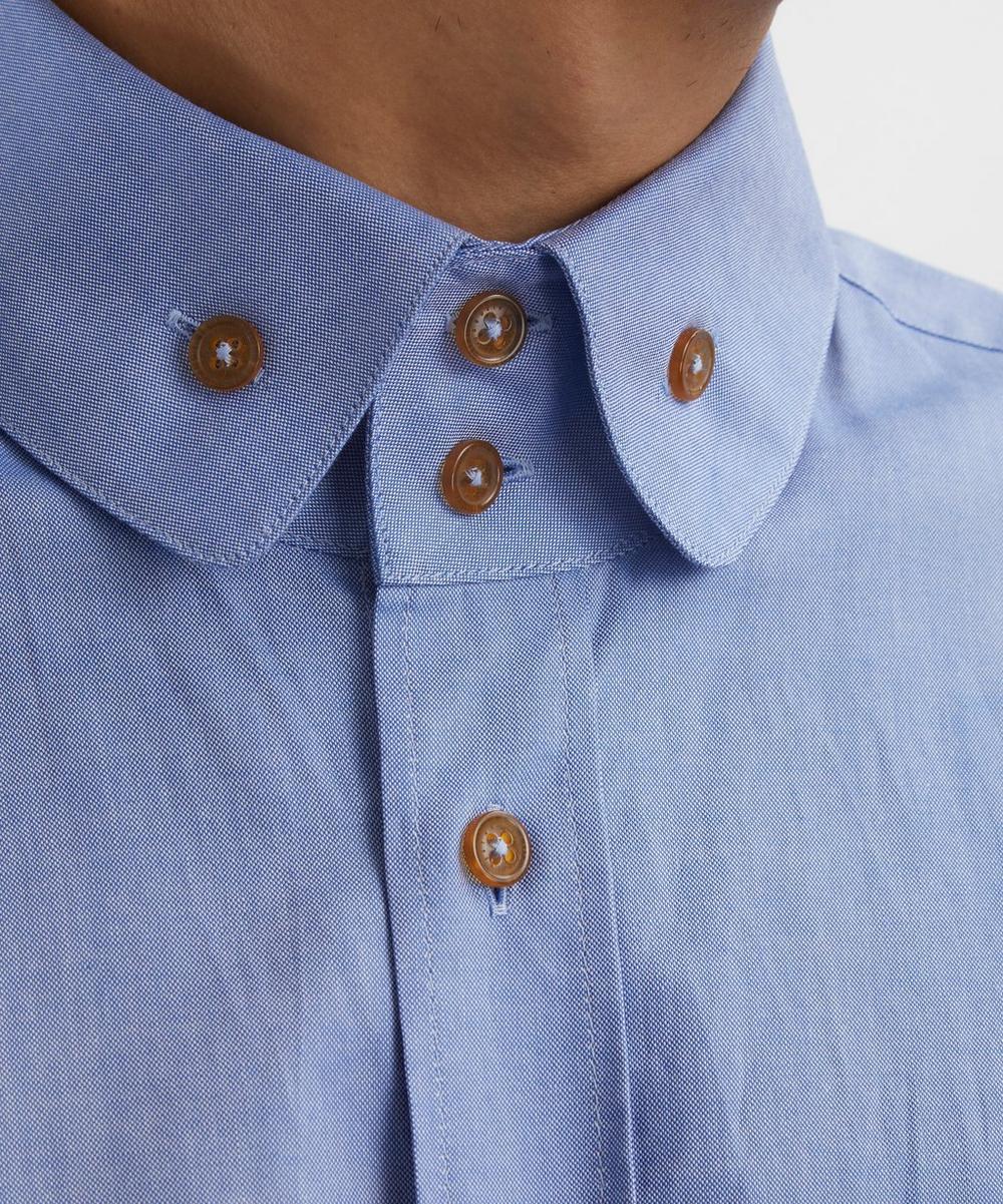 Liberty London Vivienne Westwood Blue Two-Button Krall Shirt