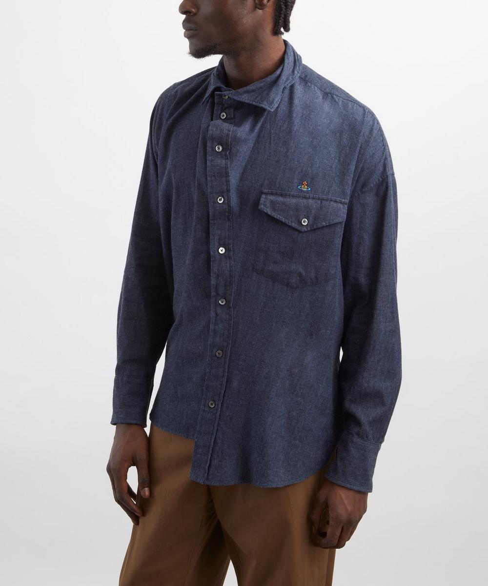 Liberty London Vivienne Westwood Chaos Asymmetric Shirt