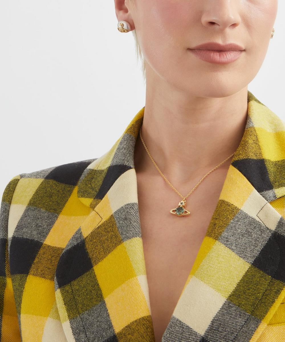 liberty london Vivienne Westwood Gold-Tone Reina Large Pendant Necklace