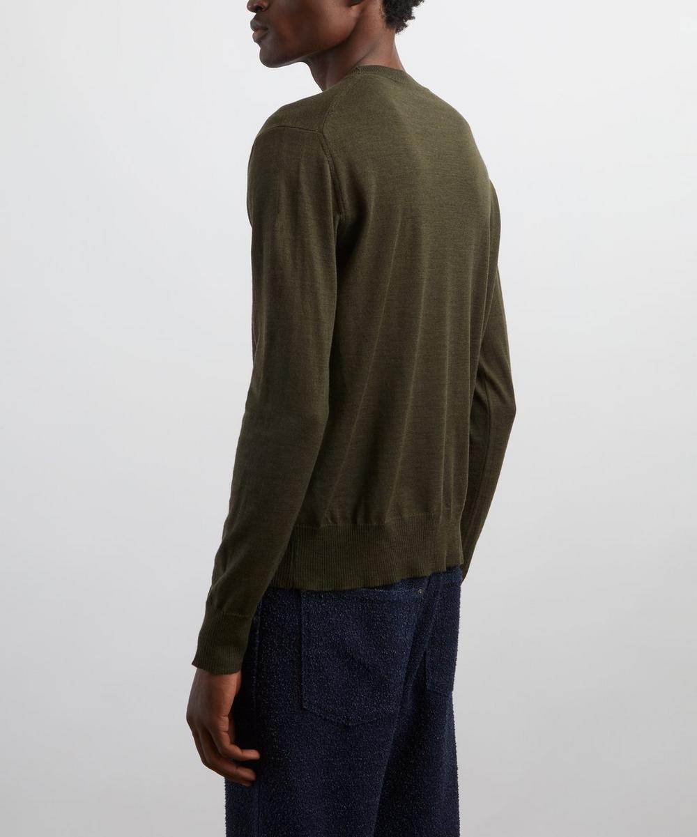 Liberty London Vivienne Westwood Khaki Alex Round Neck Jumper