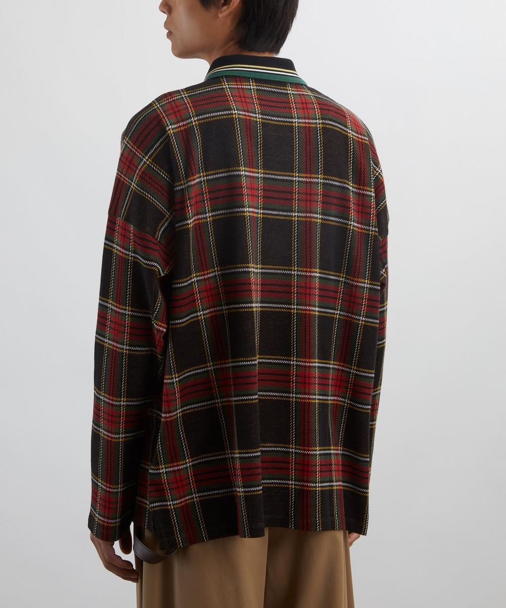 Liberty London Vivienne Westwood Long-Sleeve Tartan Polo