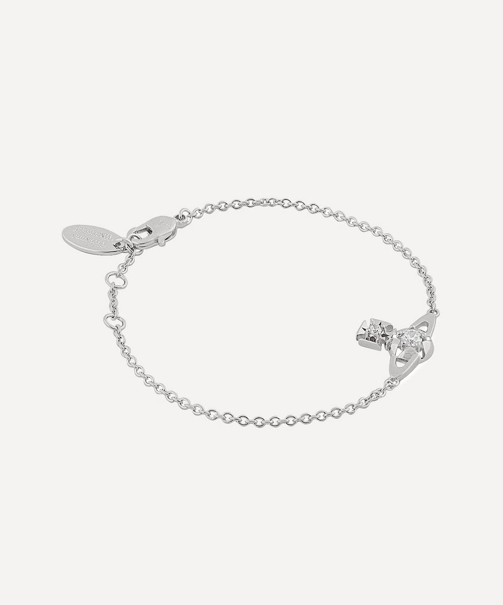 Liberty London Vivienne Westwood Platinum-Tone Lee Chain Bracelet