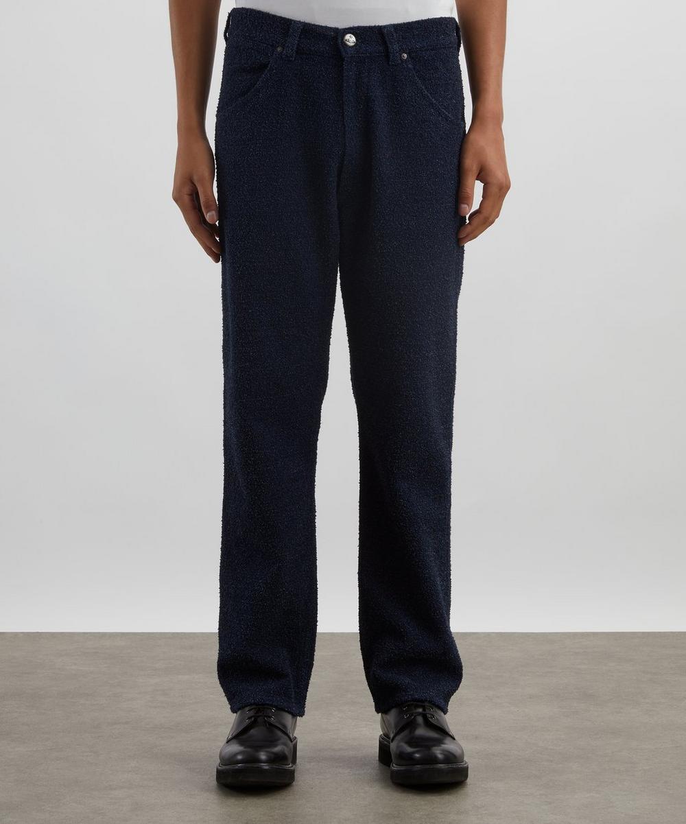 Liberty London Vivienne Westwood Ranch Bouclé Wool Jeans