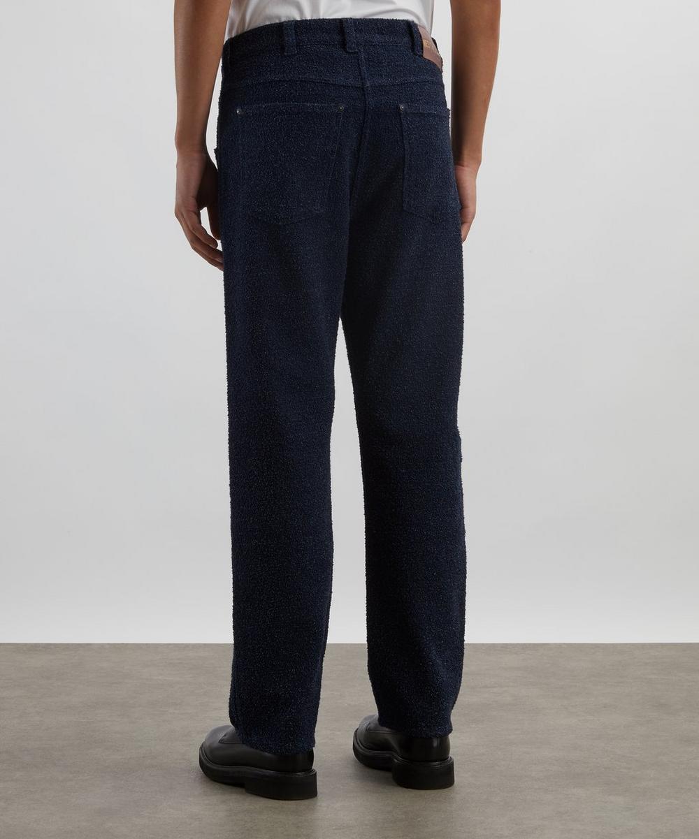 Liberty London Vivienne Westwood Ranch Bouclé Wool Jeans