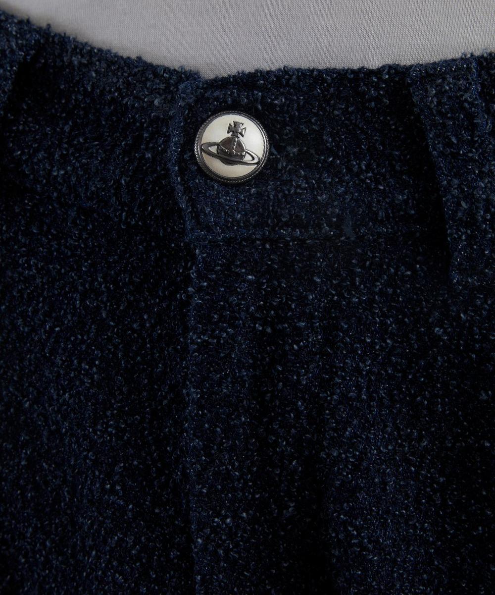 Liberty London Vivienne Westwood Ranch Bouclé Wool Jeans