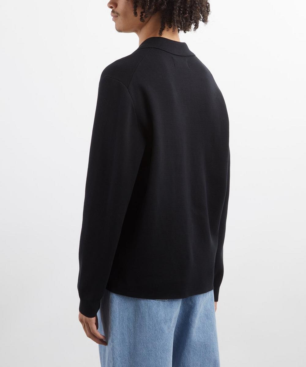 Liberty London Wax London Carter Milano Knit Polo Jumper