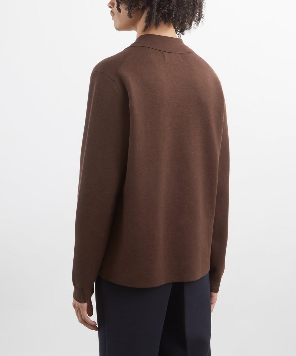 Liberty London Wax London Carter Milano Knit Polo Jumper