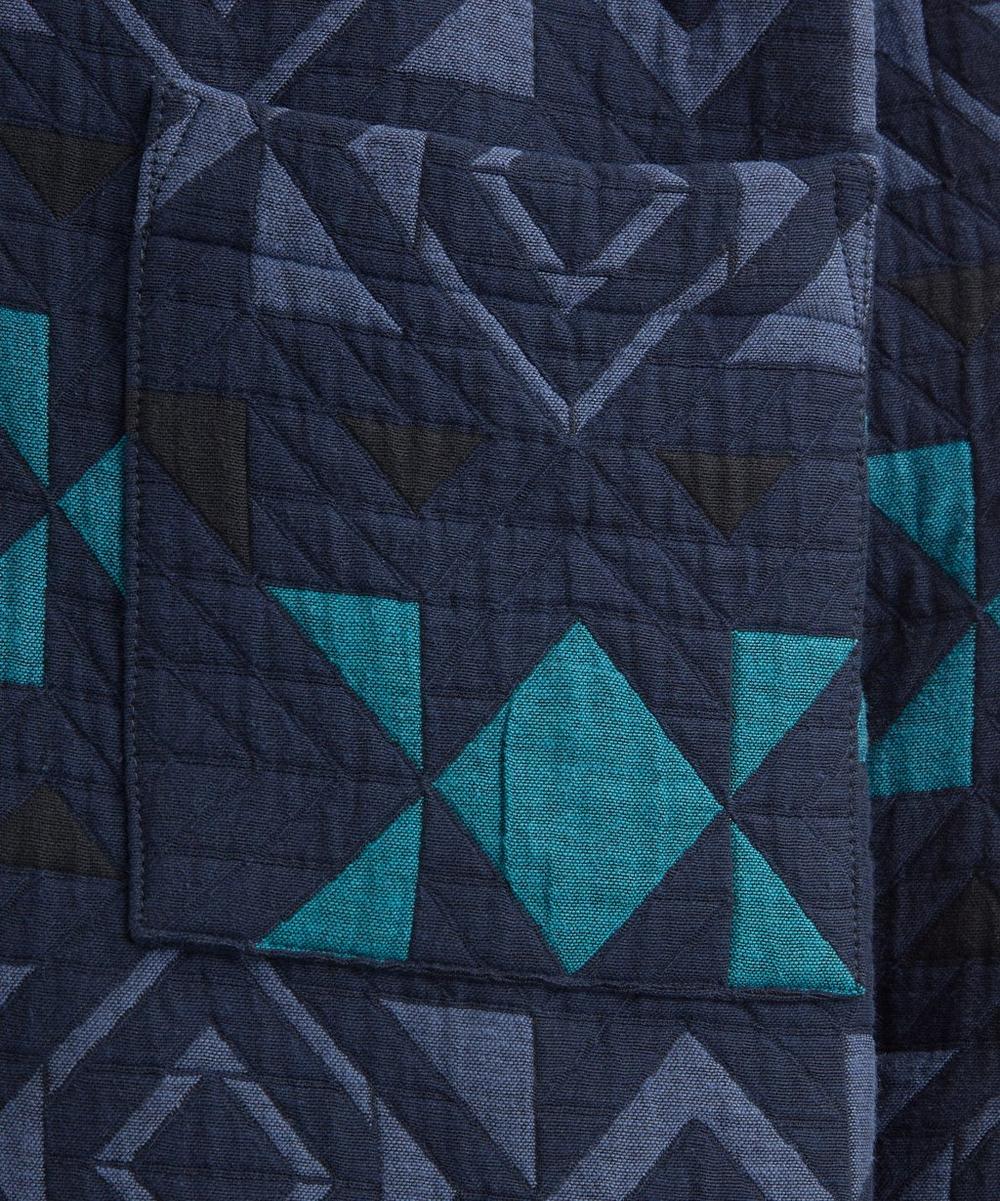 Liberty London Wax London Otto Blanket Quilted Overshirt