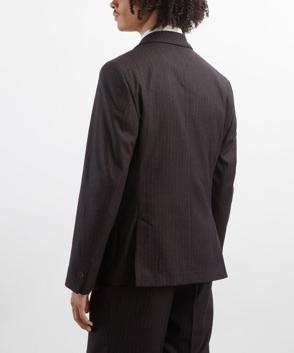 Liberty London Wax London Vigo Double-Breasted Suit Jacket