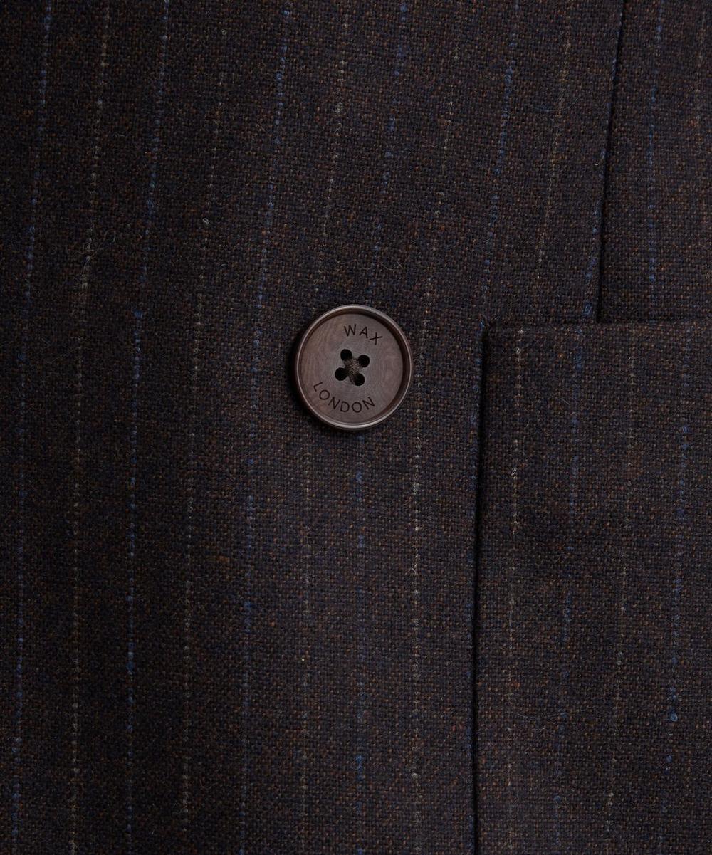 Liberty London Wax London Vigo Double-Breasted Suit Jacket