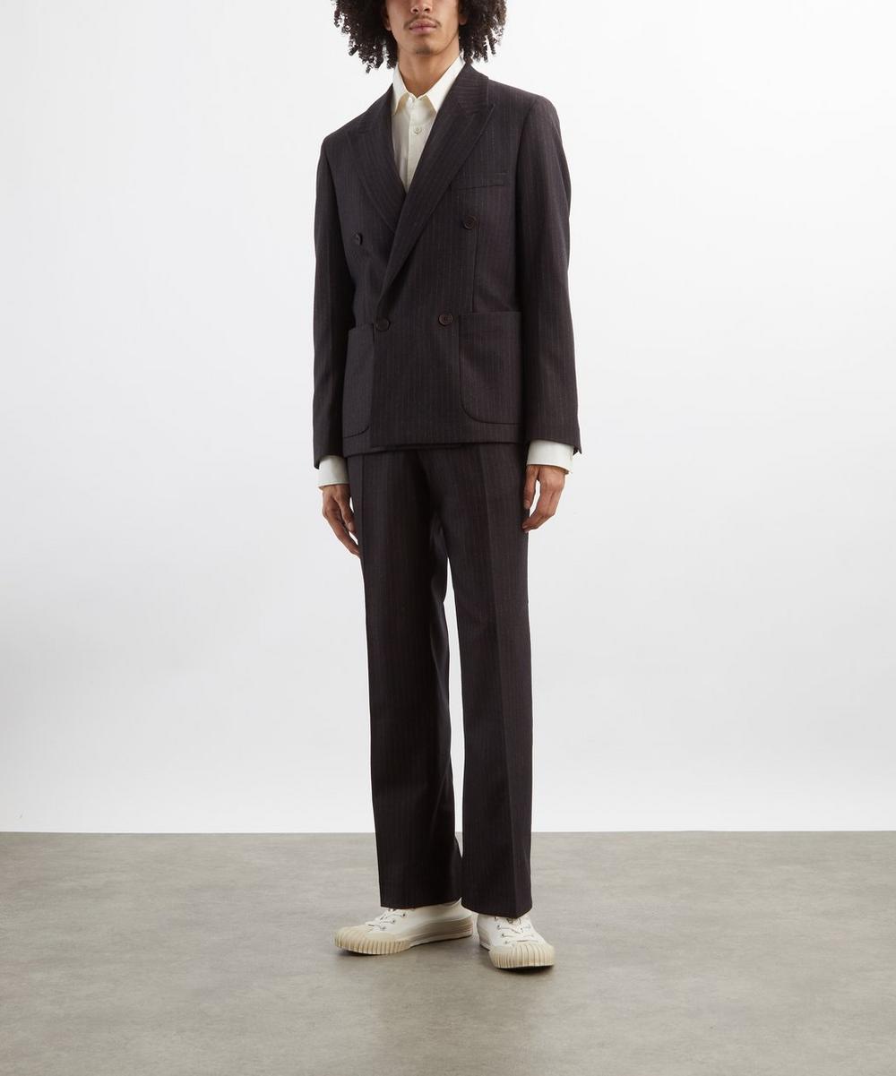 liberty london Wax London Vigo Double-Breasted Suit Jacket