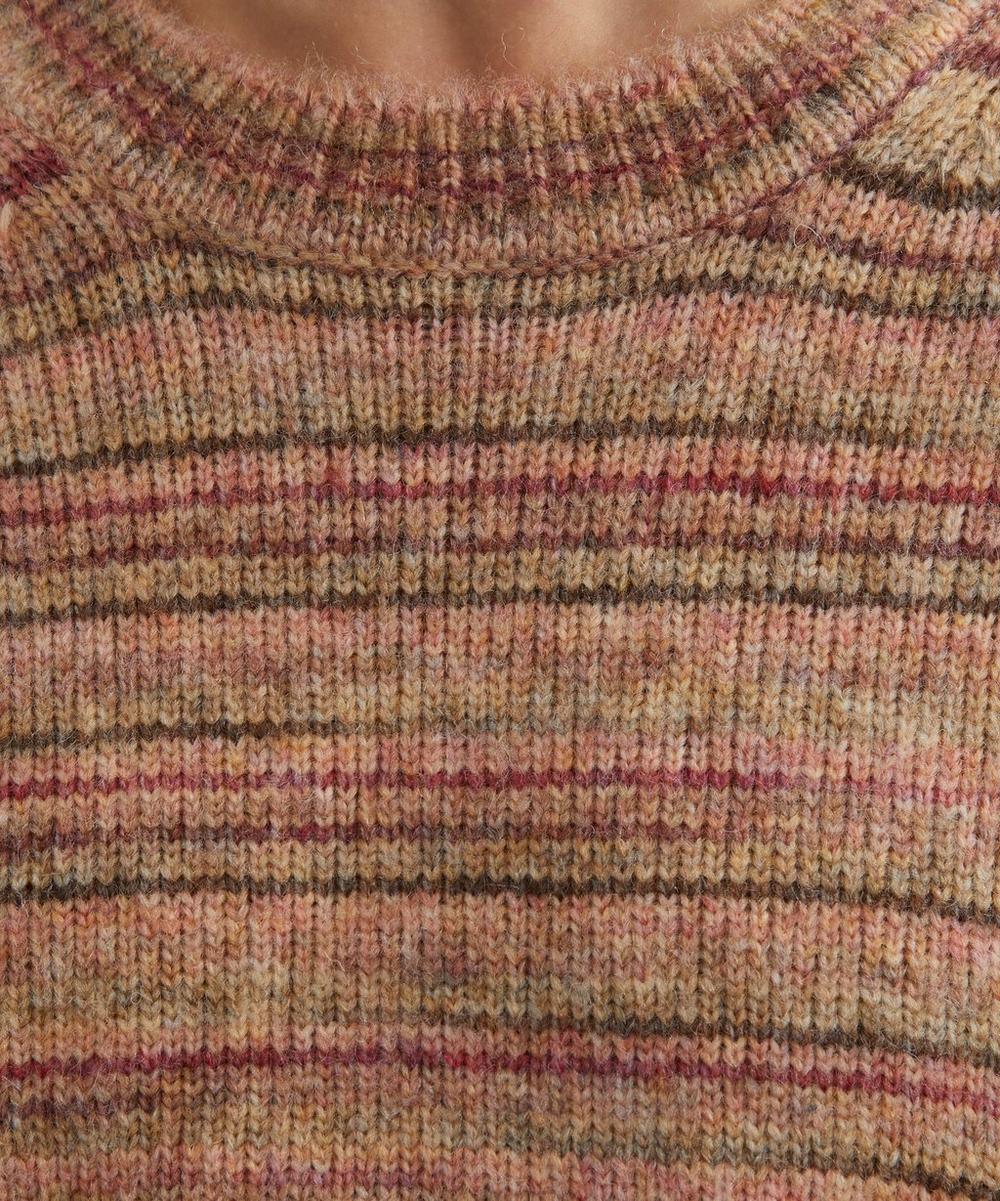 Liberty London Wax London Wilde Space-Dye Knitted Jumper