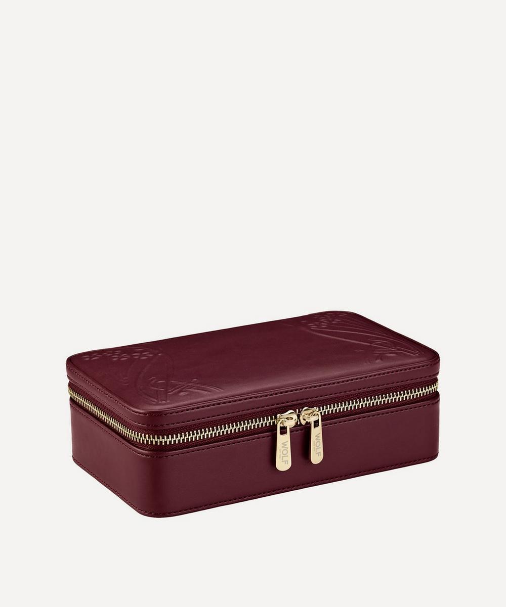 liberty london WOLF WOLF X All Over Ianthe Small Zip Case