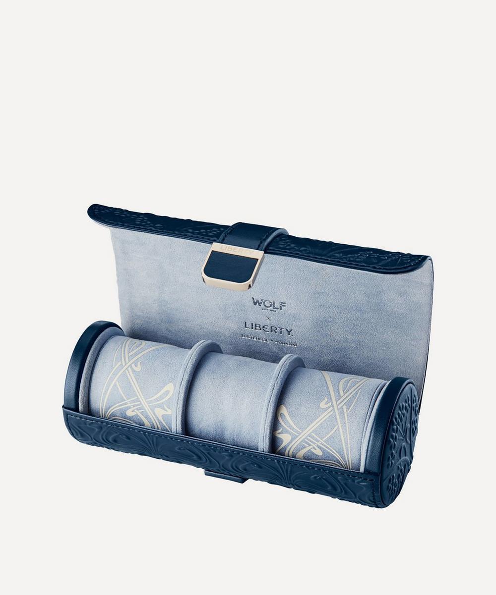 Liberty London WOLF WOLF X All Over Ianthe Triple Watch Roll