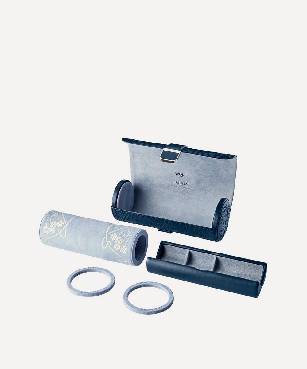 Liberty London WOLF WOLF X All Over Ianthe Triple Watch Roll