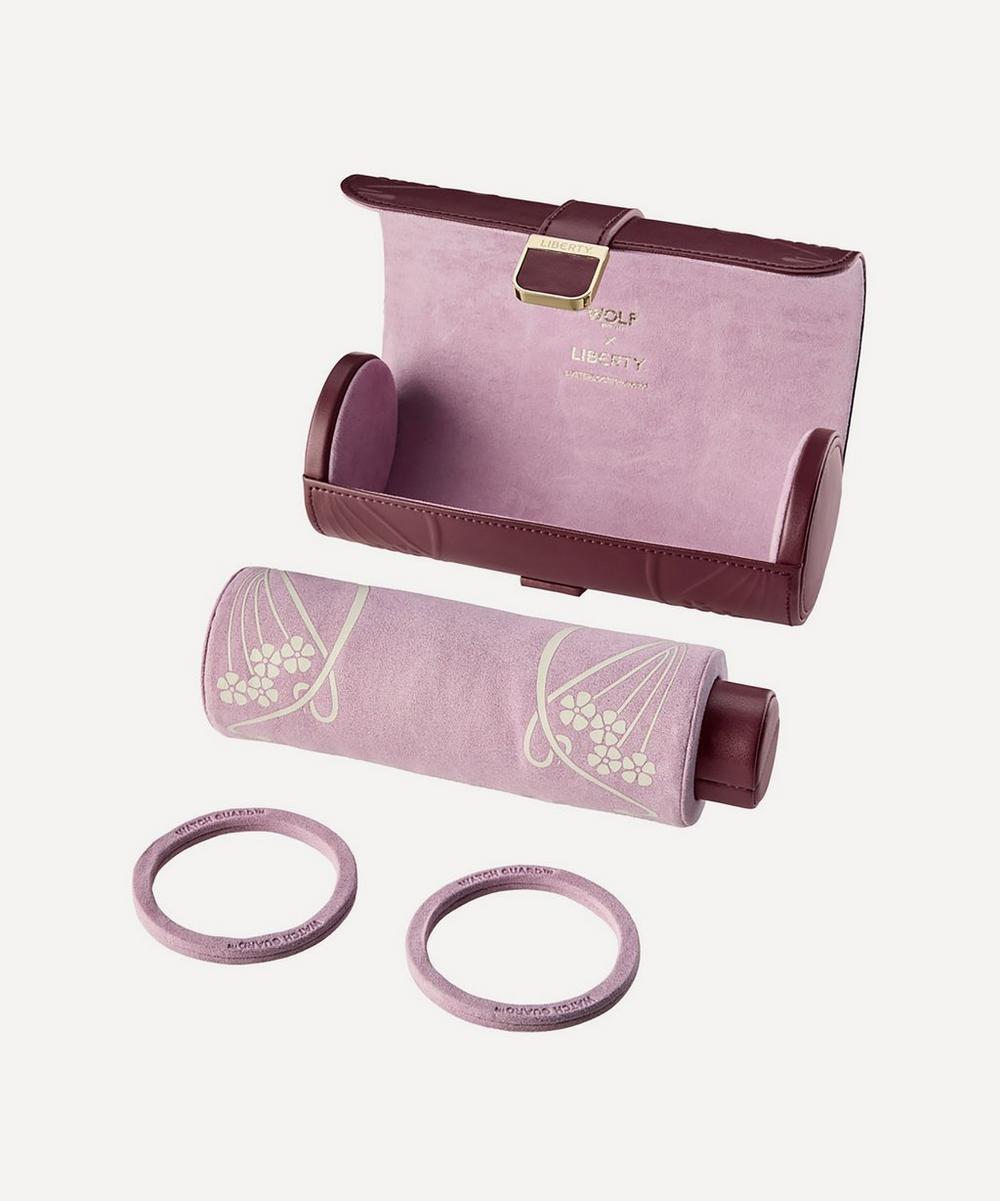Liberty London WOLF WOLF X All Over Ianthe Triple Watch Roll