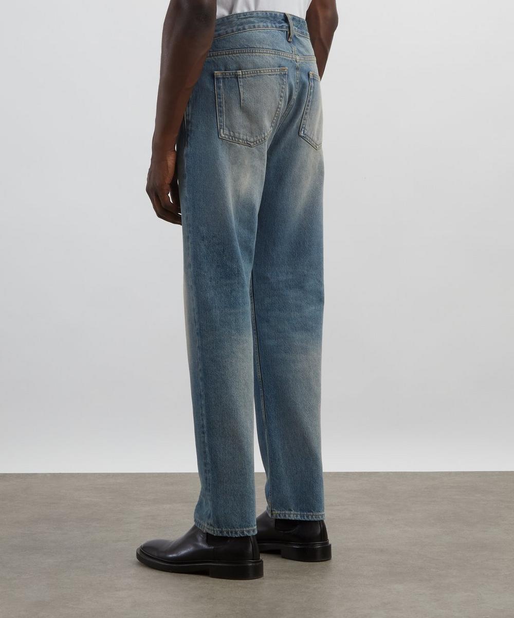 Liberty London Won Hundred Archer Delight Blue 6 Relaxed Slim-Fit Jeans