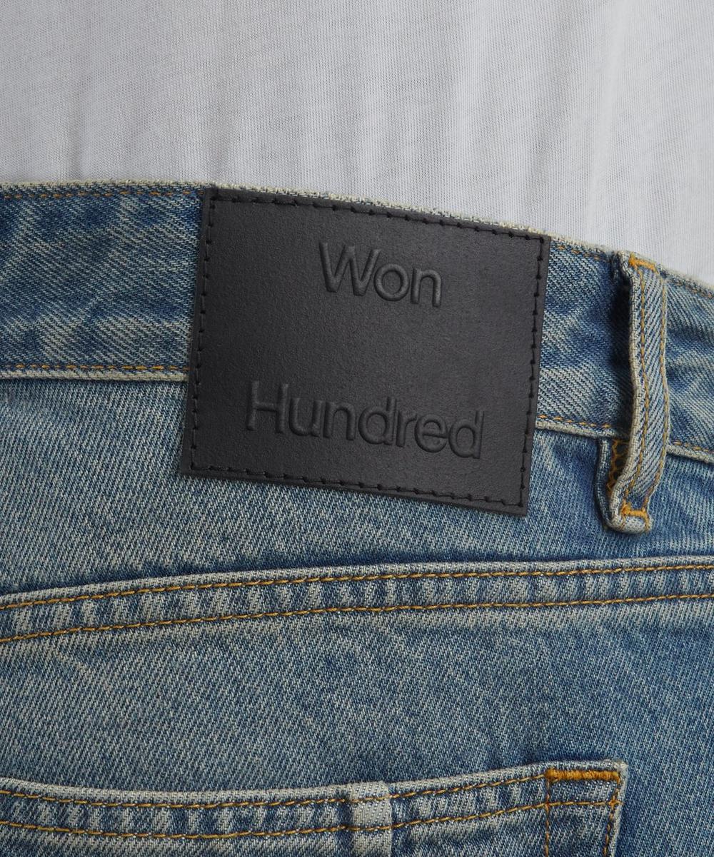 Liberty London Won Hundred Archer Delight Blue 6 Relaxed Slim-Fit Jeans