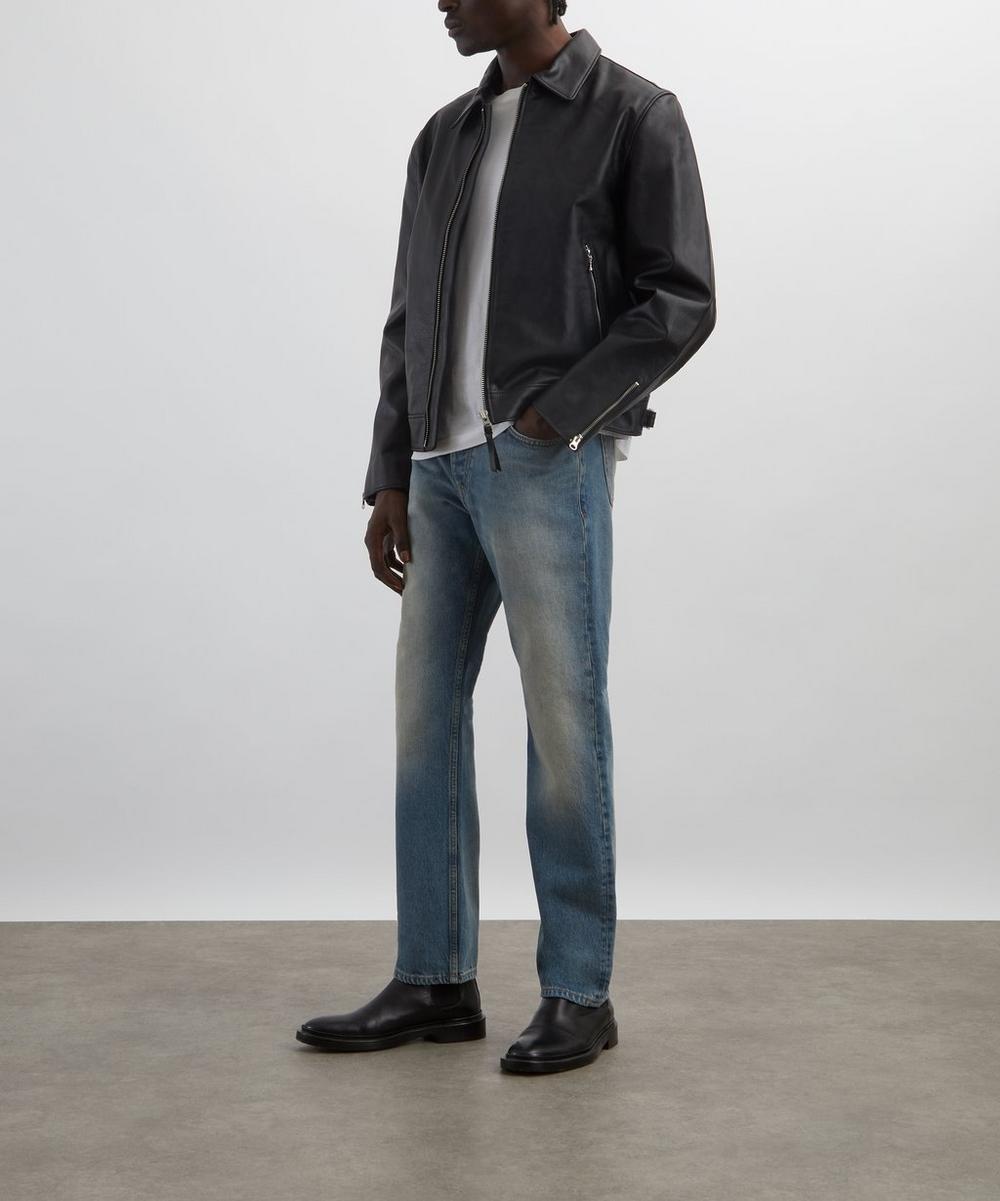 liberty london Won Hundred Archer Delight Blue 6 Relaxed Slim-Fit Jeans