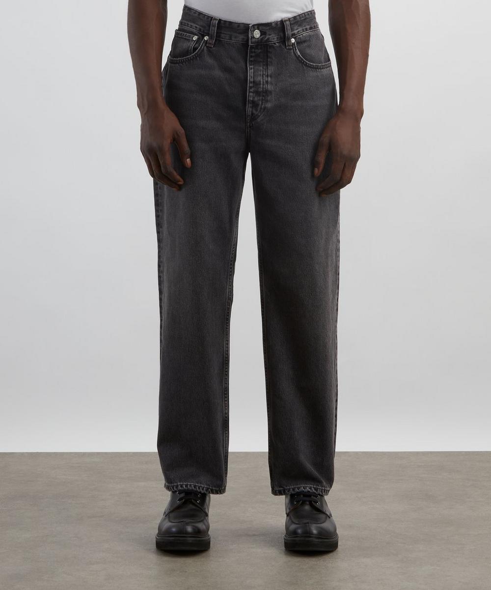 Liberty London Won Hundred Steve Iguana Black Loose-Fit Jeans