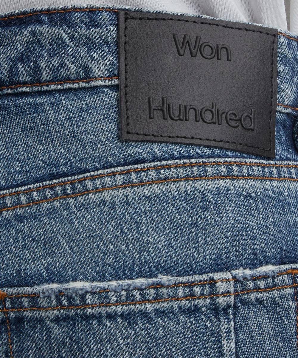 Liberty London Won Hundred Steve Quartzblue Loose-Fit Jeans