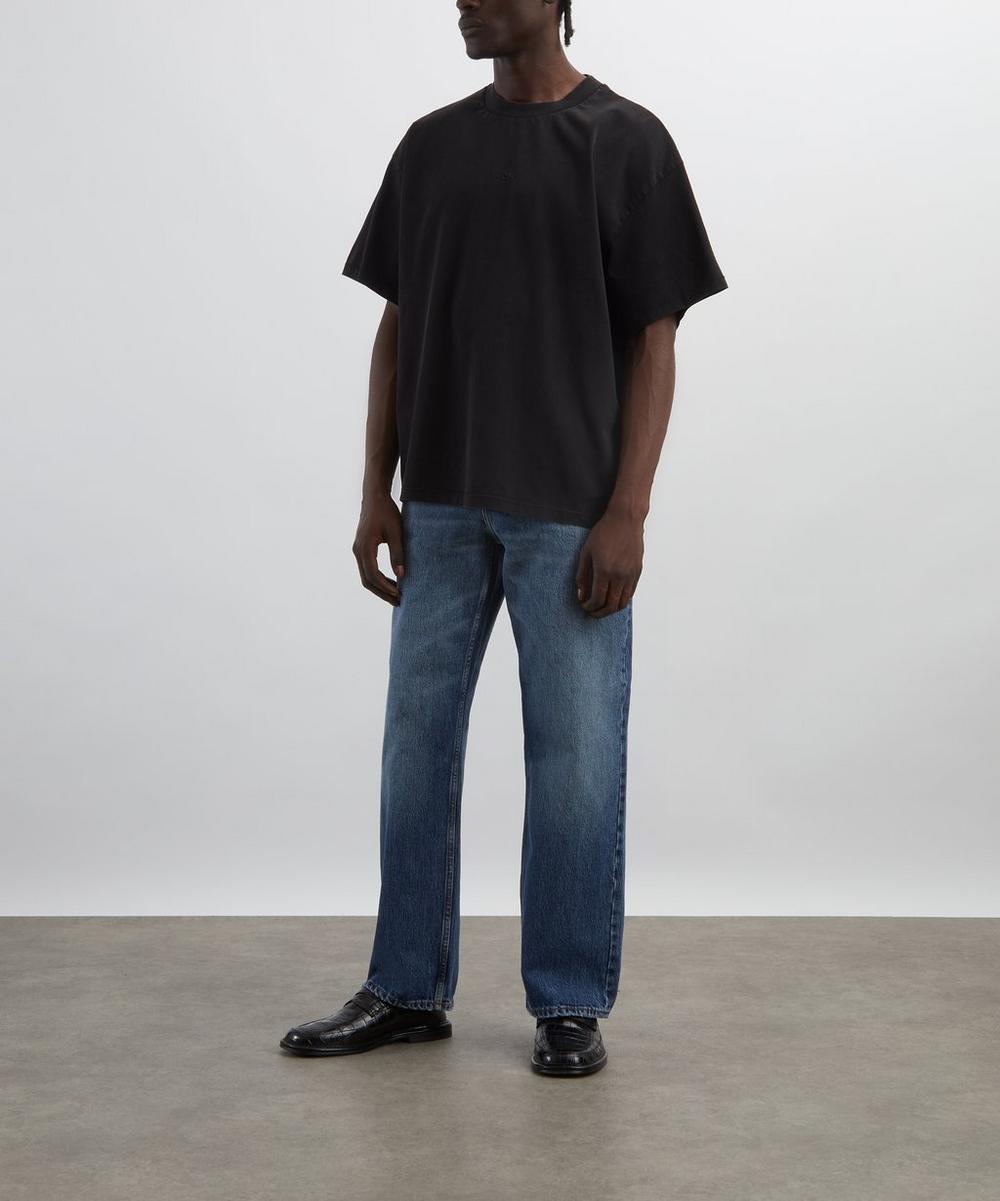 liberty london Won Hundred Steve Quartzblue Loose-Fit Jeans