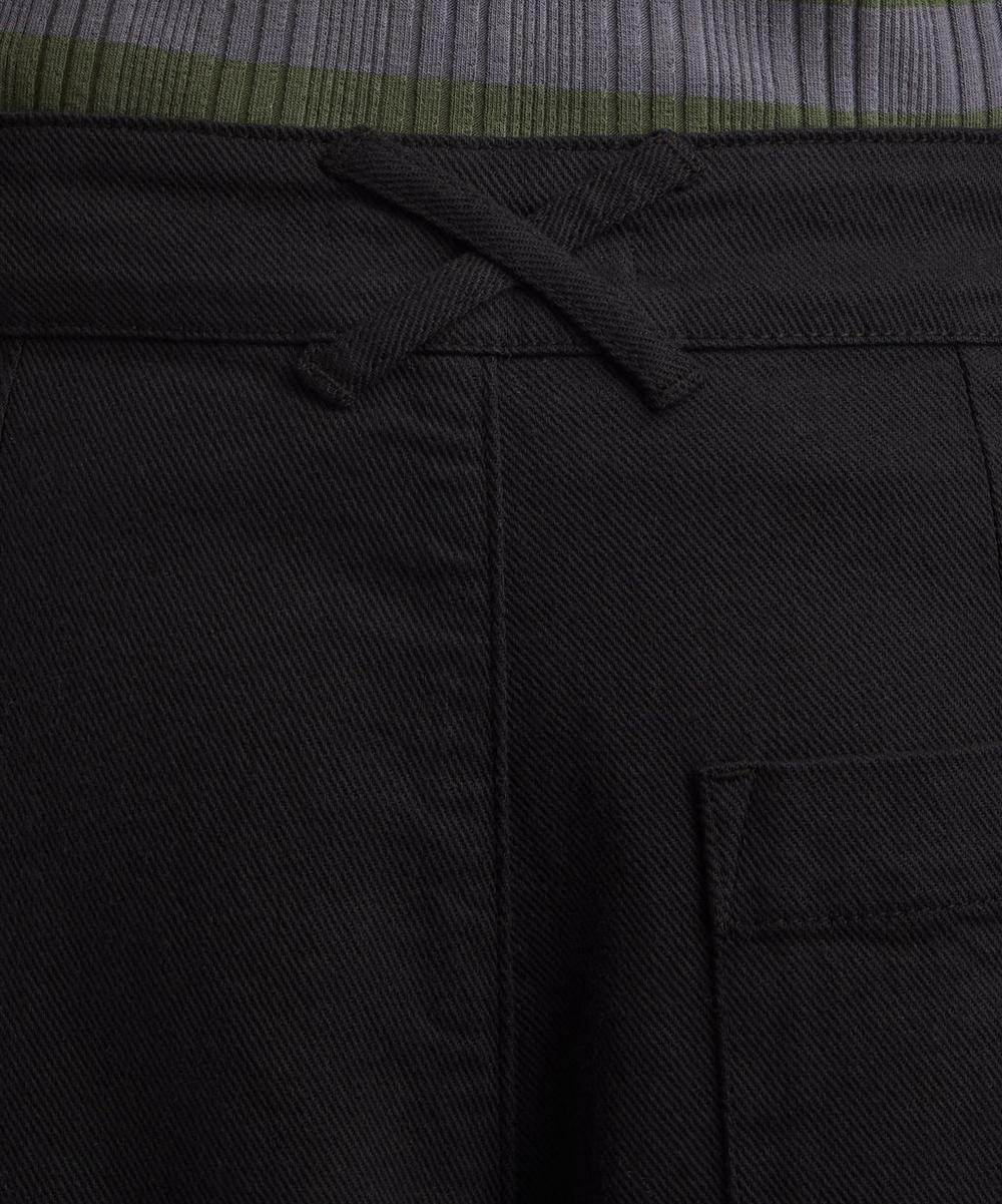 Liberty London YMC Earth Deadbeat Wide-Leg Trousers