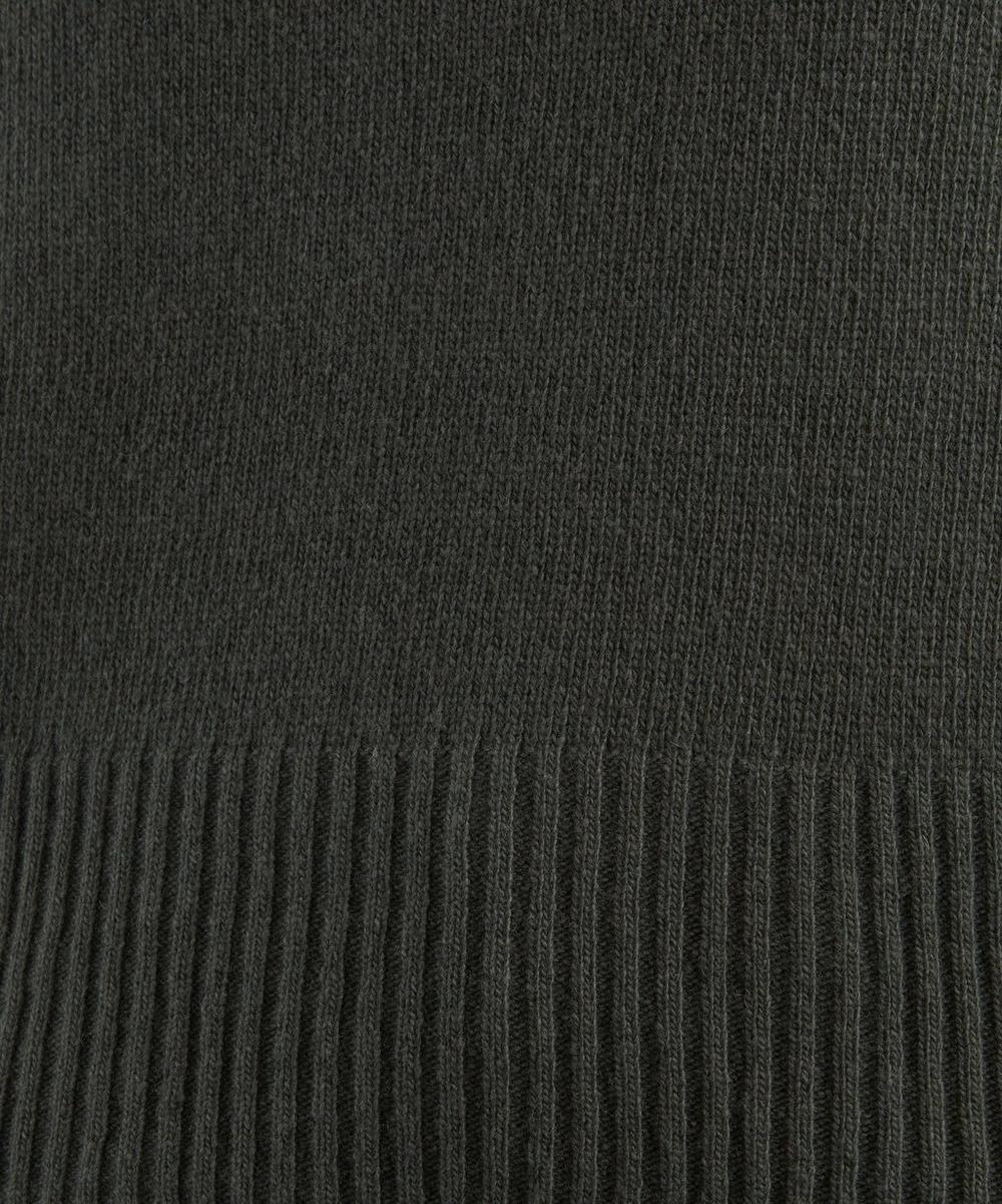 Liberty London YMC Green Bryter Cashmere-Merino Wool Jumper