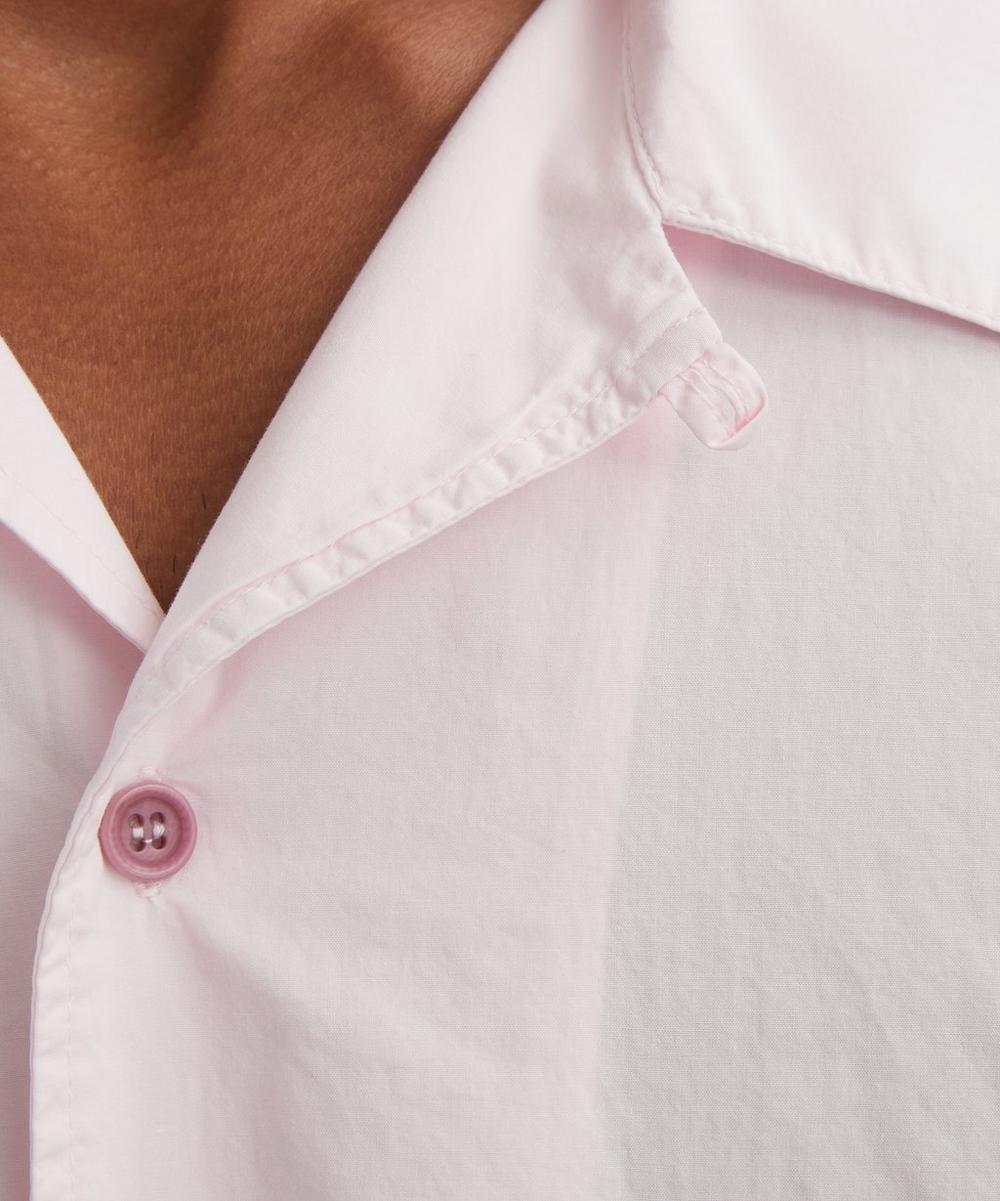 Liberty London YMC Light Pink Wray Boxy Long-Sleeve Shirt