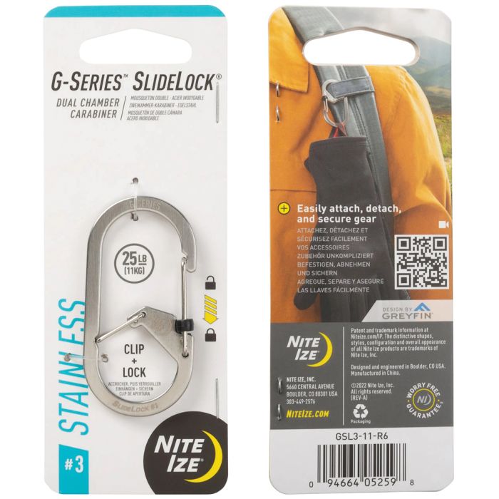 liberty mountain G-SERIES SLIDELOCK CARABINER
