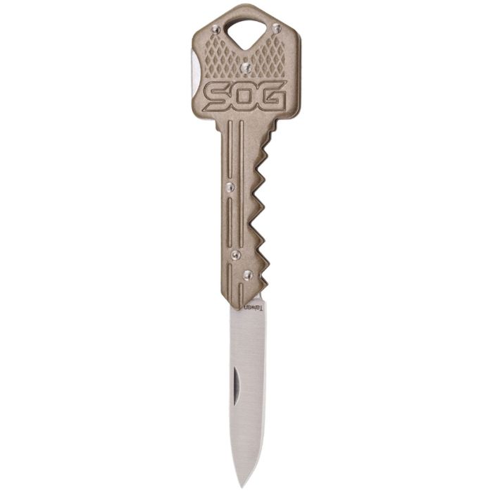 Liberty Mountain KEY KNIFE BRASS - CLAM PACK