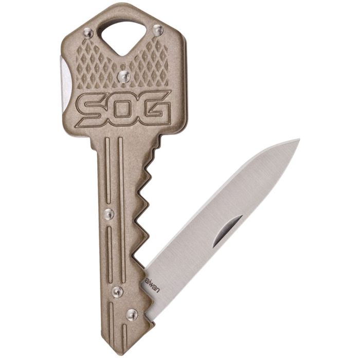 Liberty Mountain KEY KNIFE BRASS - CLAM PACK